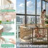 Parc pour bébé XMTECH, pliable, en bois, 8 éléments, Voir les images du produit 3