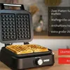 Unold 48275 Doppel Waffeleisen Brüssel        Belgische Produktbild-Vorschau 4