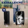 MuchoWow® Koffer Handgepäck Trolley Rollkoffer Kleine Produktbild-Vorschau 5