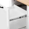 Buffet de 115 cm avec 3 portes et 1 tiroir – Buffet blanc, Voir les images du produit 13