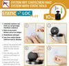 Static-Loc® Plus Wandhaken Pavia Schwarz 2er Set Produktbild-Vorschau 7