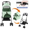 Chariot pour chien pliable avec sac de transport amovible. Voir les images du produit 4