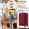 KESSER® 3tlg. Hartschalenkofferset Reisekofferset M-L-XL, 4 Produktbild-Vorschau 9