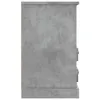 vidaXL Table de nuit gris béton 43x36x60 cm Voir les images du produit 9