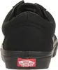 The back view of a black Vans sneaker. Voir les images du produit