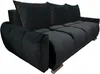 Easy4You Premium 3 Sitzer Roast Schlafsofa 234 cm Schwarz Produktbild-Vorschau 1