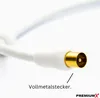 PremiumX 20m TV Antennenkabel IEC-Anschlusskabel mit Produktbild-Vorschau 7