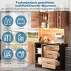 Szafka kuchenna Merax z 5 drzwiami i oświetleniem LED, Podgląd zdjęcia produktu 7
