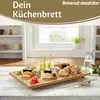 LS-LebenStil XL Holz Schneidebrett Herdabdeckplatte 50x28cm Produktbild-Vorschau 8