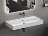 Aqua Bagno Loft Air Keramik Waschbecken 100cm Produktbild-Vorschau 2