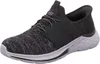 A single black and gray Skechers sneaker is shown against a white background. Anteprima dell’immagine prodotto