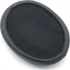 A close-up, isolated shot of a black ear pad for headphones. Produktbild-Vorschau