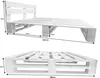 Lermowood Palettenbett M2 180 x 200 cm mit Kopfteil Weiß Produktbild-Vorschau 3