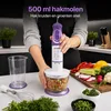 Heinner HB-600UV, Dompelmixer, 1 liter, 600 watt, paars Productafbeelding-voorbeeld 7