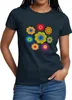 Spreadshirt 70er Jahre Hippie Flower Power Kostüm Blumen Produktbild-Vorschau 1