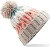 Bonnet à pompon Beechfield Corkscrew Voir les images du produit 1