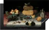 KitchenYeah© Herdabdeckplatte Stilleben mit Käse - Produktbild-Vorschau 1