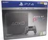 The image shows the front of a PlayStation 4 Days of Play Limited Edition console box. Produktbild-Vorschau
