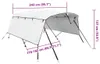 vidaXL 4-Bow Bimini-Top con pannelli laterali Anteprima dell’immagine prodotto 8