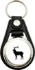 Huuraa Schlüsselanhänger Hirsch Silhouette Metall mit Produktbild-Vorschau 1