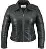 Damen Lederjacke Trend Fashion echtleder Jacke aus Lamm Produktbild-Vorschau 5