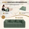 Aivermeil Modernes minimalistisches Cloud-Sofa 2-3 Sitzer Produktbild-Vorschau 5