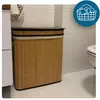 Ruhhy 24269 Dubbele wasmand van bambus, lichtbruin Productafbeelding-voorbeeld 14