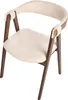 BELIANI Esszimmerstuhl 2er Set Beige Bouclé Gepolstert mit Produktbild-Vorschau 8