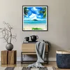 Gerahmtes Poster - Schwarzer Rahmen - Strand Urlaub Insel Produktbild-Vorschau 7