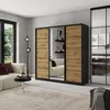 Masseno Schiebetürenschrank NATA 180/205/58 cm Produktbild-Vorschau 2