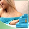 Frottier Handtuch-Set, 4X Handtücher, 2X Duschtücher, 2X Produktbild-Vorschau 6