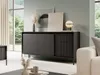 GRAINGOLD Kommode Sorano, Schwarz, Modern, mit Schubladen Produktbild-Vorschau 3