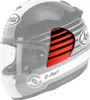 Holderset Arai Saj Page Casco Integrale Rosso Anteprima dell’immagine prodotto 2