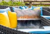 MuchoWow® Outdoor Kissen - Gold - Abstrakt - Design - 60x40 Produktbild-Vorschau 4