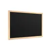 Lavagna nera da gesso 60x40 cm con cornice in legno ECO Anteprima dell’immagine prodotto 1