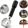 58mm 2 Ears Stainless Steel Bottomless Naked Portafilter Voir les images du produit 6