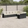 9-tlg. Garten-Lounge-Set, modulares Sofa mit klappbaren Produktbild-Vorschau 2
