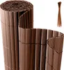 Jopassy 80x500cm privacy screen mat PVC bamboo privacy Anteprima dell’immagine prodotto 1