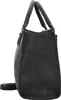 Elegante schwarze Damenschultertasche mit viel Stauraum und Produktbild-Vorschau 6