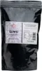 A black doy pack of smoked plums with a label showing product details and nutritional information. Podgląd zdjęcia produktu
