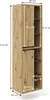 Badschrank Vicco Viola Artisan-Eiche 50 x 170 cm, Model Produktbild-Vorschau 3