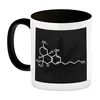 THC Molekül Kaffeebecher Schwarz Produktbild-Vorschau 2