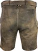 MADDOX Kurze Herren Lederhose "Hopfensee" mit Gürtel | Produktbild-Vorschau 4
