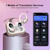 KI-vertaler oortjes met Bluetooth 5.4 en oorbeltjes, 3-in-1 Productafbeelding-voorbeeld 3