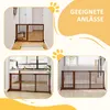 PawHut Barrière de sécurité pour chiens Barrière pour Voir les images du produit 5