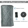 Magnet Wärmeschutzvorhang für Türen Thermovorhang Tür Produktbild-Vorschau 2