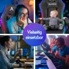 ALFORDSON Gaming-Stuhl mit LED, Gaming Sessel mit Produktbild-Vorschau 15