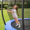 SucceBuy Outdoor-Trampolin Bodentrampolin 244 x 244 cm mit Produktbild-Vorschau 9