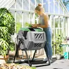 Outsunny Trommel-Komposter 160L Gartenkomposter mit 2 Produktbild-Vorschau 2