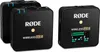 Two black Rode Wireless GO II wireless microphone transmitters are shown on a white background. One transmitter is in the foreground and the other is in the background. Náhled obrázku produktu